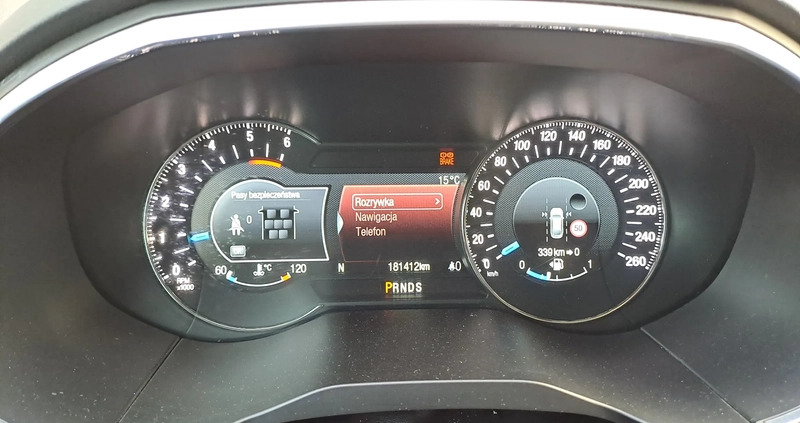 Ford S-Max cena 56999 przebieg: 181500, rok produkcji 2015 z Lubsko małe 79